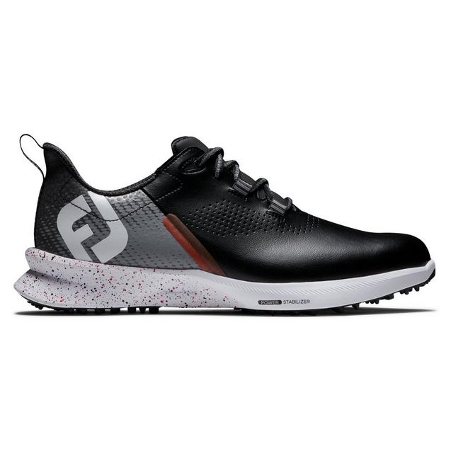Prior Generation - Men's Fuel Spikeless Golf Shoe - Black/Red FOOTJOY