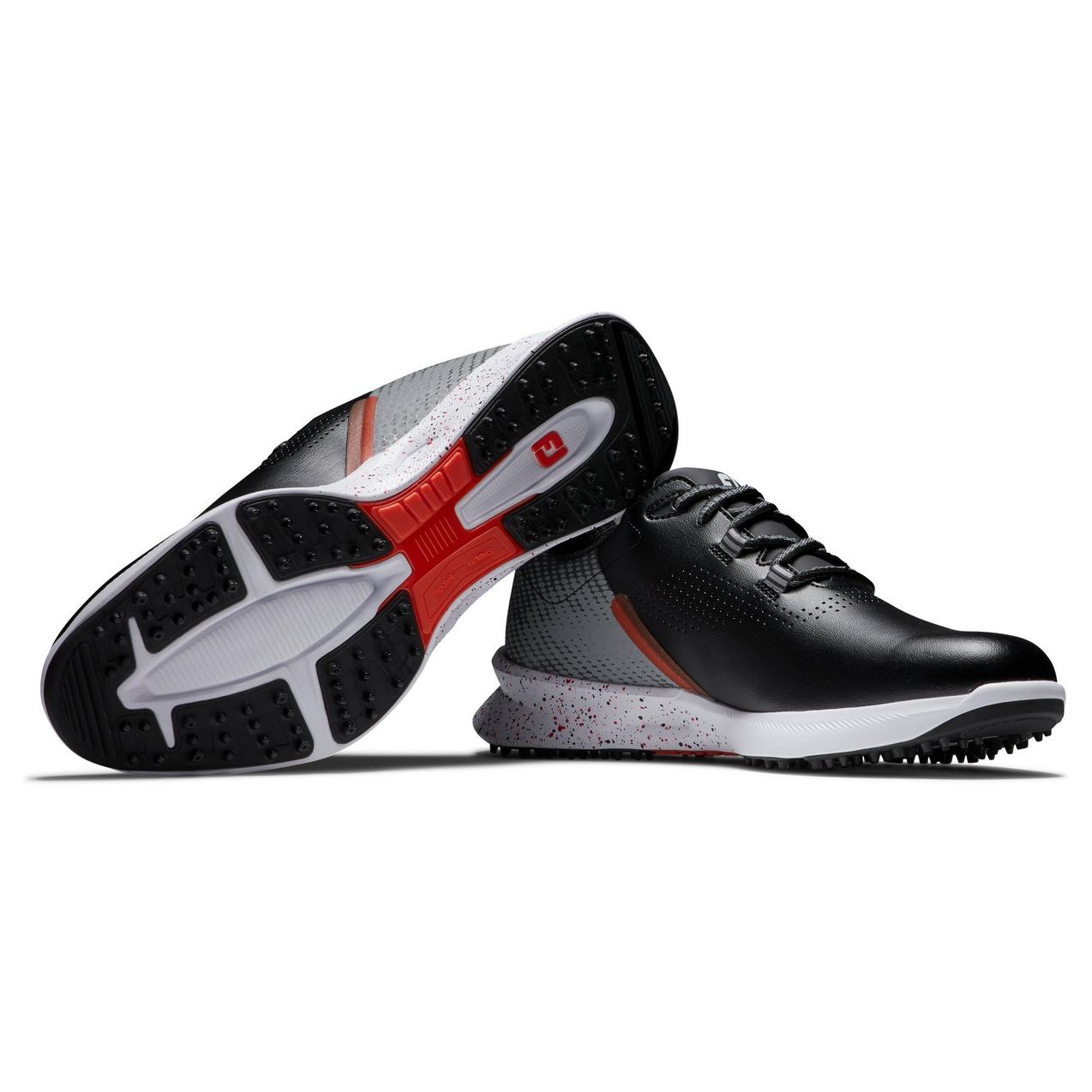 Men's Fuel Spikeless Golf Shoe - Black/Red