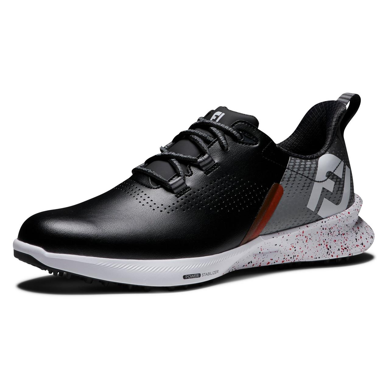 Men's Fuel Spikeless Golf Shoe - Black/Red