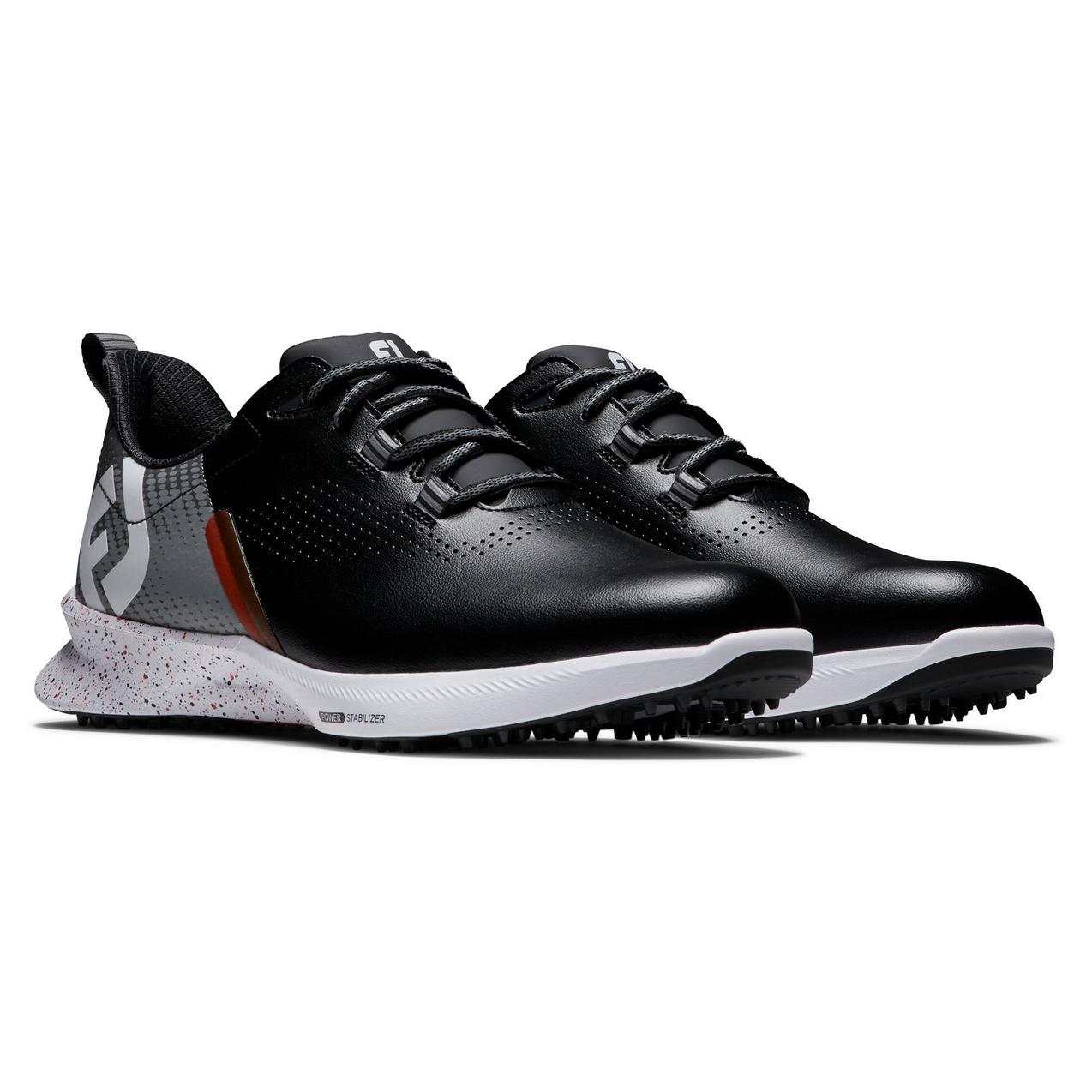 Men's Fuel Spikeless Golf Shoe - Black/Red