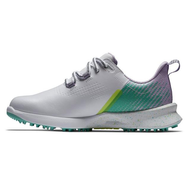 Women's Fuel Spikeless Golf Shoe - White/Multi | FOOTJOY
