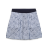 Women's Pleated Microdot Skirt