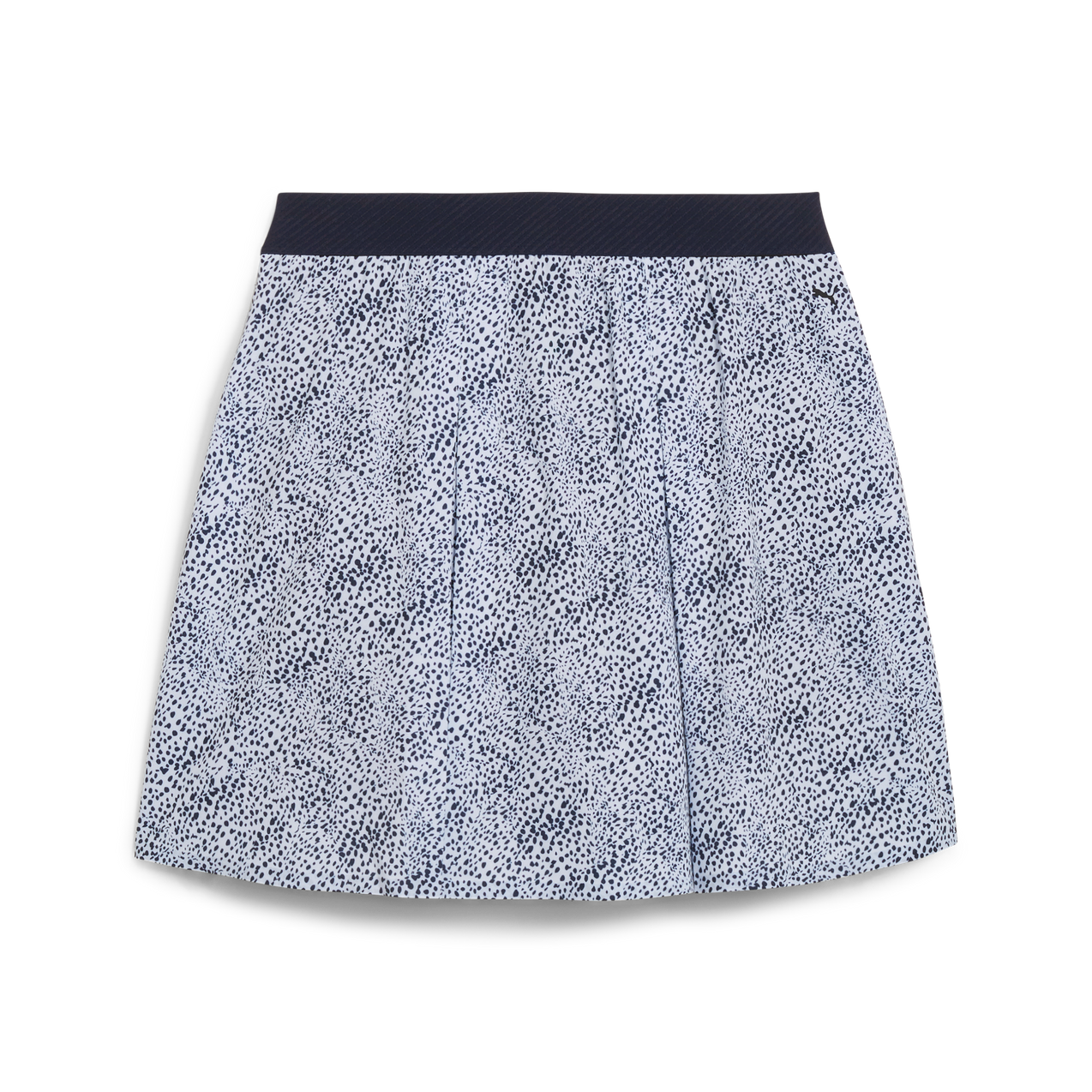 Women's Pleated Microdot Skirt