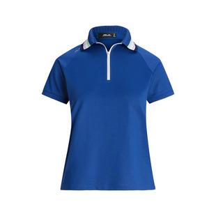 Women's Sweater Collar Short Sleeve Polo