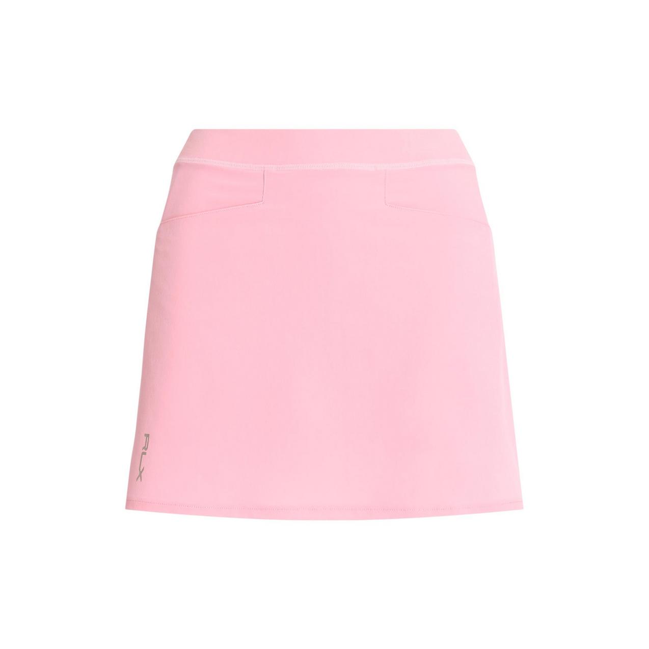 Women's Pleated Aim Solid 15 Inch Skort