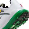 Tiger Woods '13 Spiked Golf Shoe - White/Black/Green