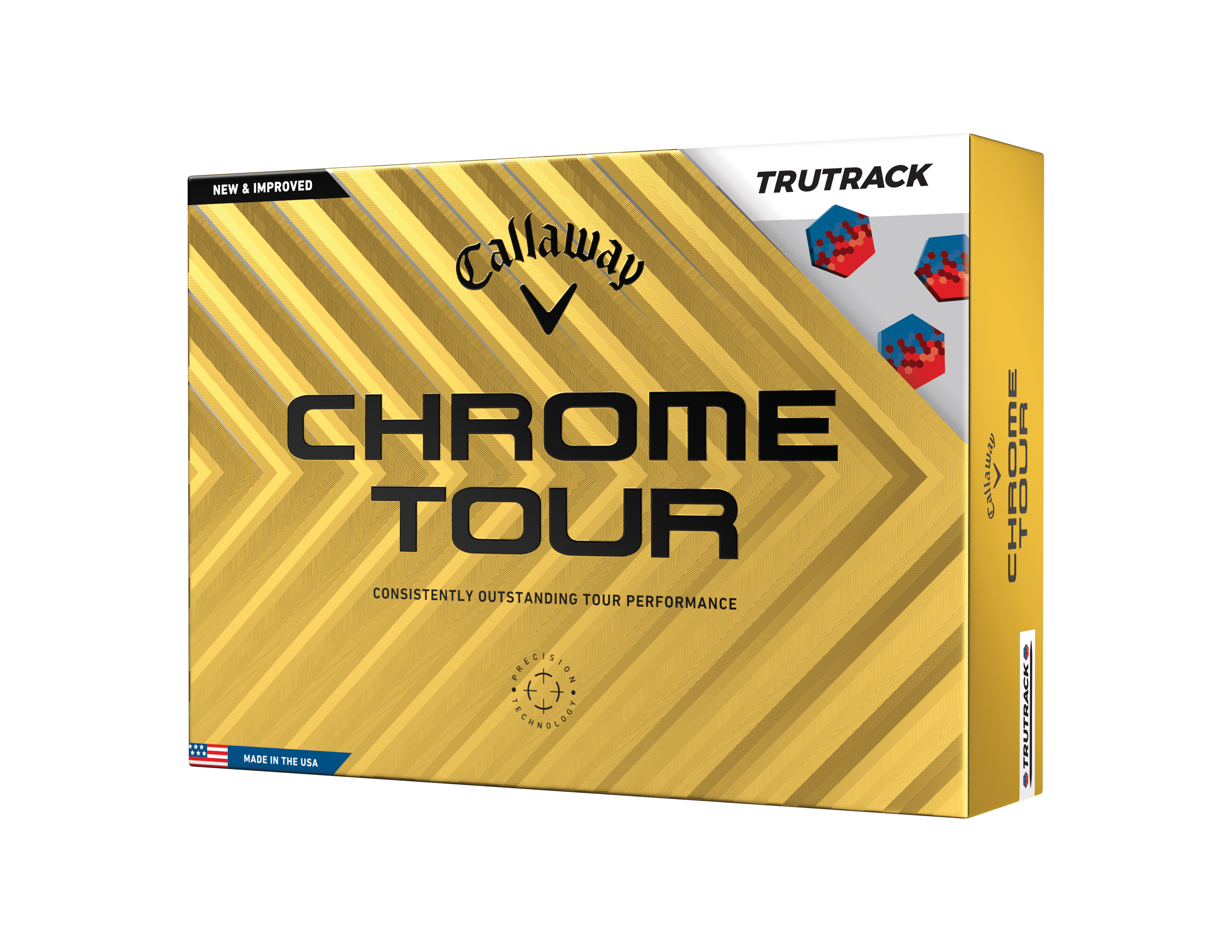 Chrome Tour Golf Balls - Tru Track