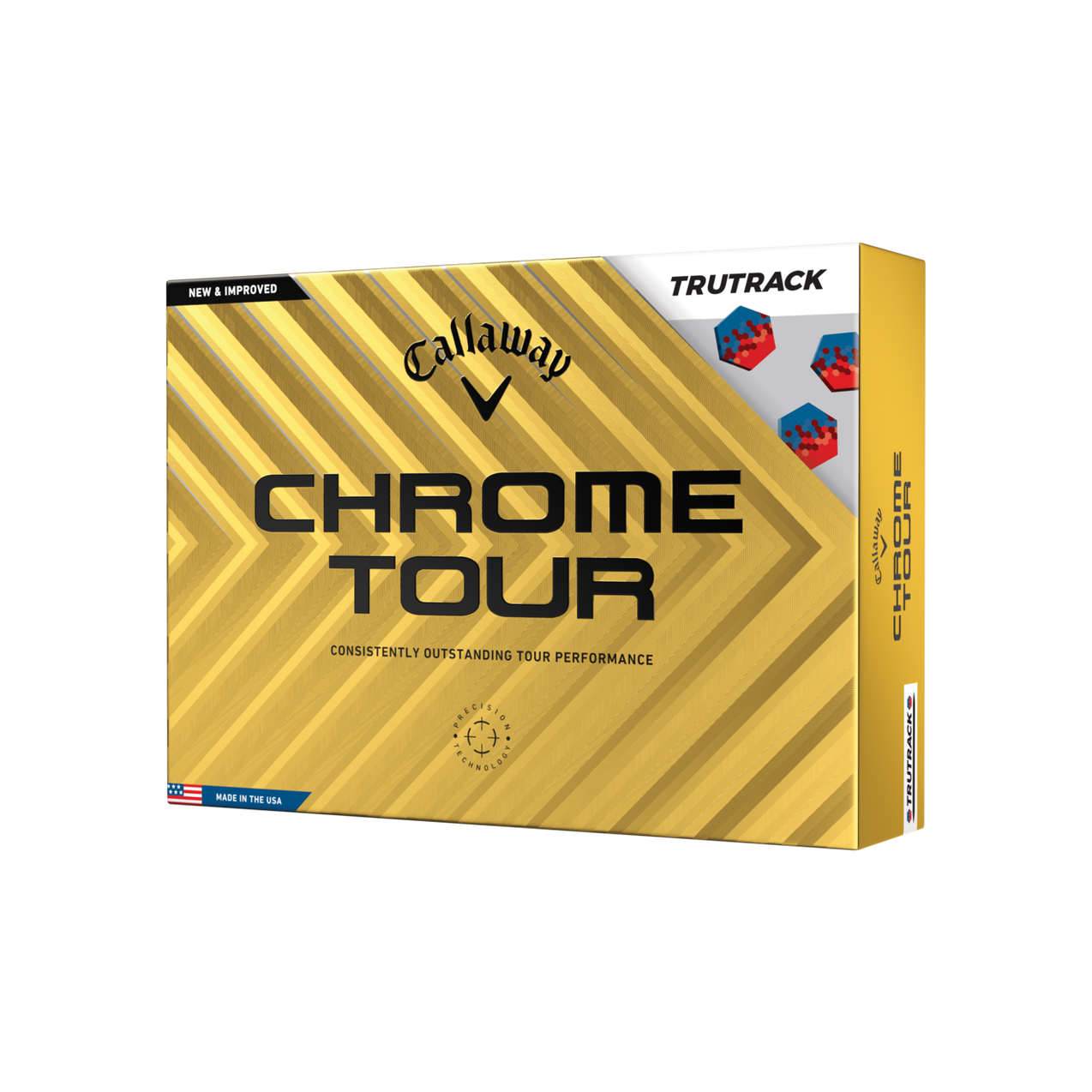 Chrome Tour Golf Balls - Tru Track