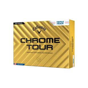 Chrome Tour Golf Balls - Triple Track 360