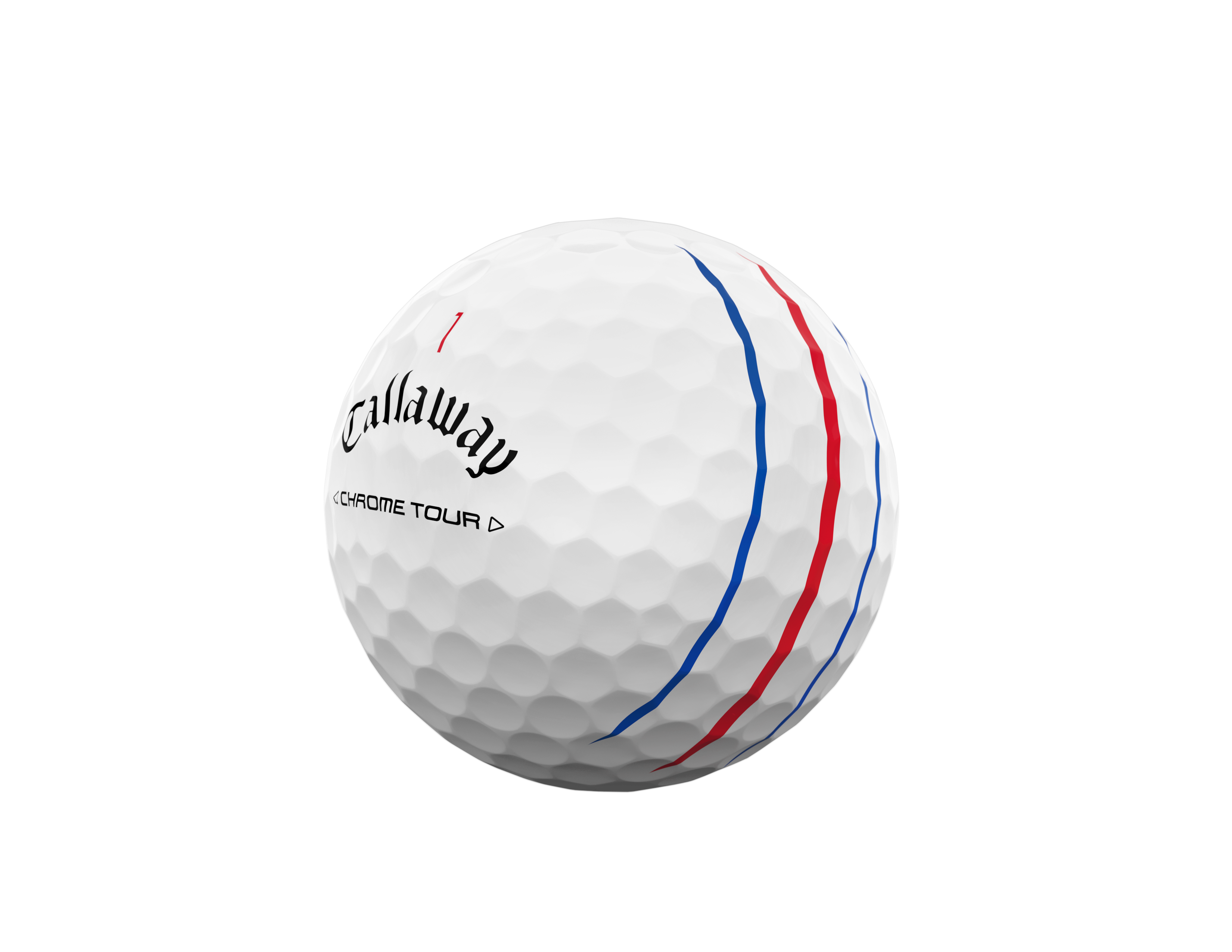 Chrome Tour Golf Balls - Triple Track