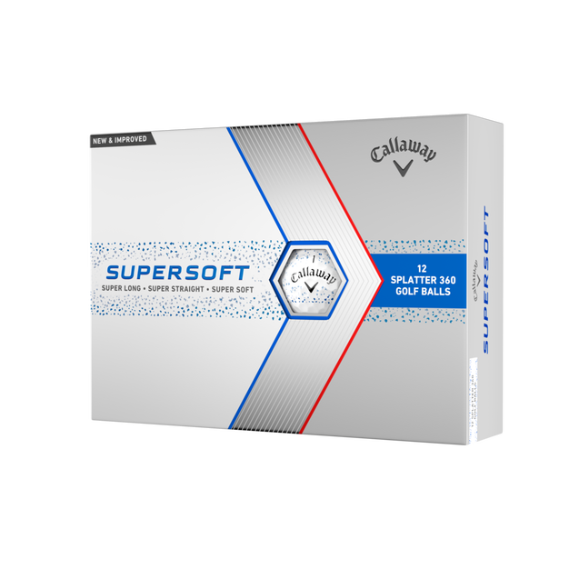 Prior Generation - Supersoft Golf Balls - Splatter CALLAWAY