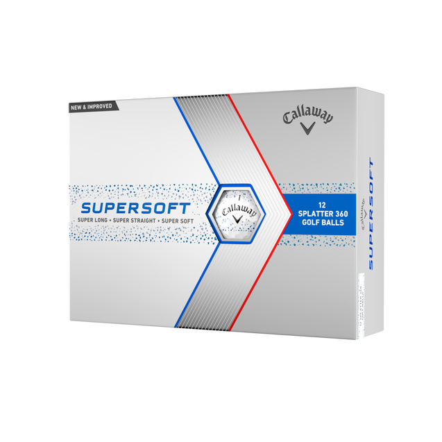 Supersoft Golf Balls - Splatter