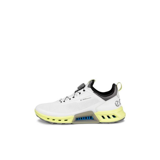 Men's BIOM C4 BOA Spikeless Golf Shoe - White/Yellow