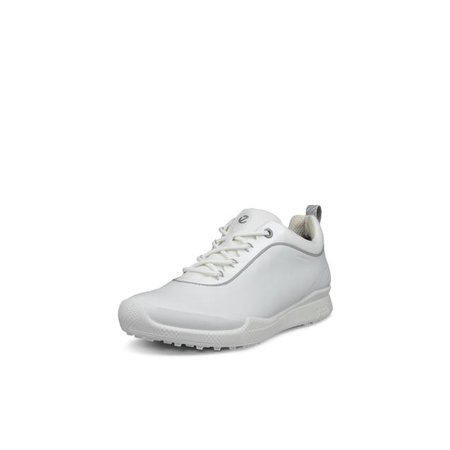 Women's BIOM Hybrid BNY Spikeless Golf Shoe - White | ECCO | Golf 