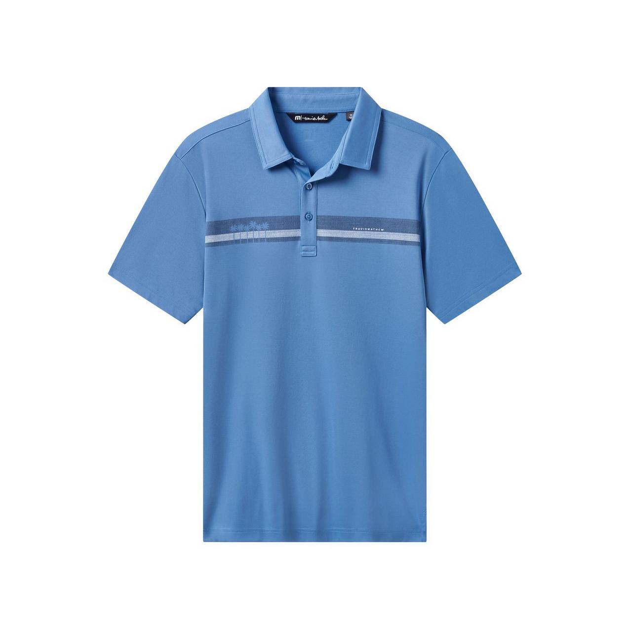 Boy's Under A Palm Short Sleeve Polo