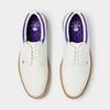 Chaussure Gallivanter en cuir sans crampons pour hommes - Blanc et mauve