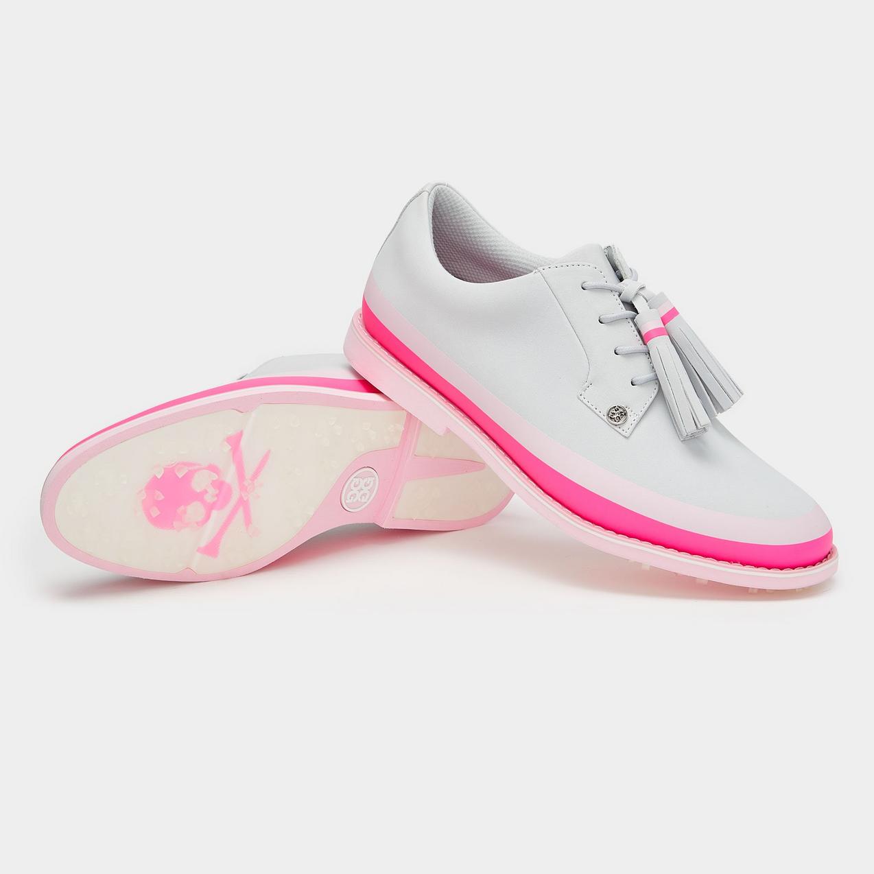 Women's Gallivanter Spikeless Golf Shoe - White/Pink