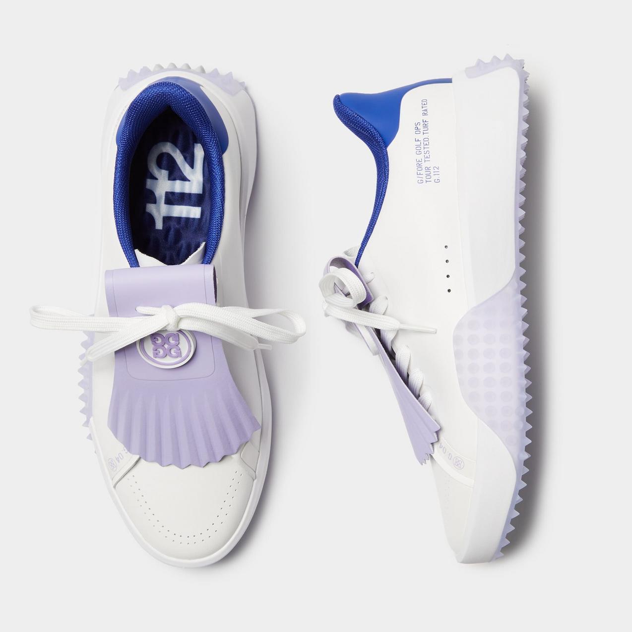 Women's G.112 Spikeless Golf Shoe - White/Purple