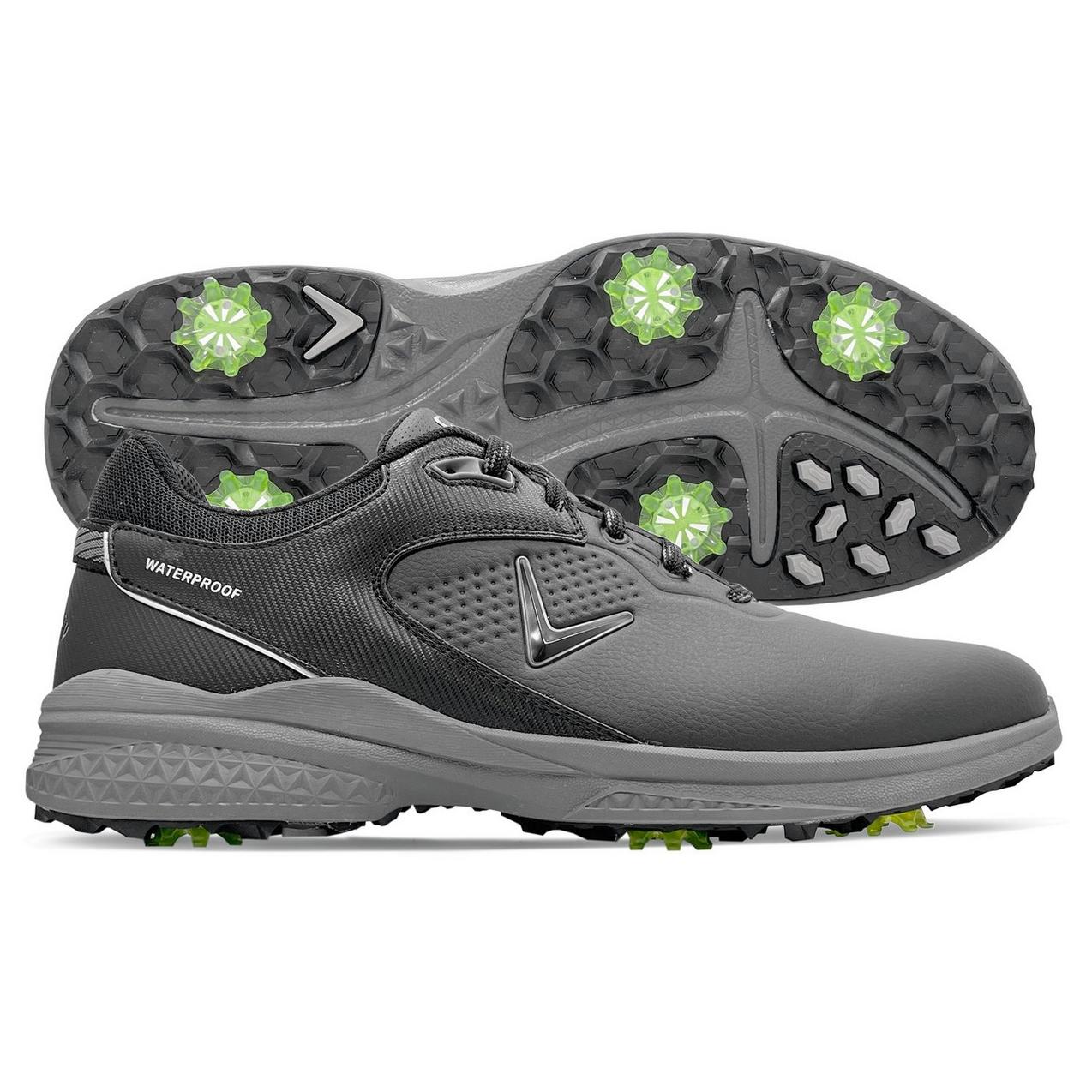 Men's Solana TRX V3 Spiked Golf Shoe - Black/Grey