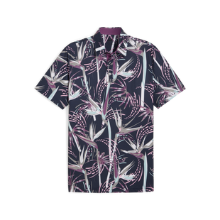 Men's MATTR Birds of Paradise Short Sleeve Polo