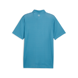Men's MATTR Palm Deco Short Sleeve Polo PUMA