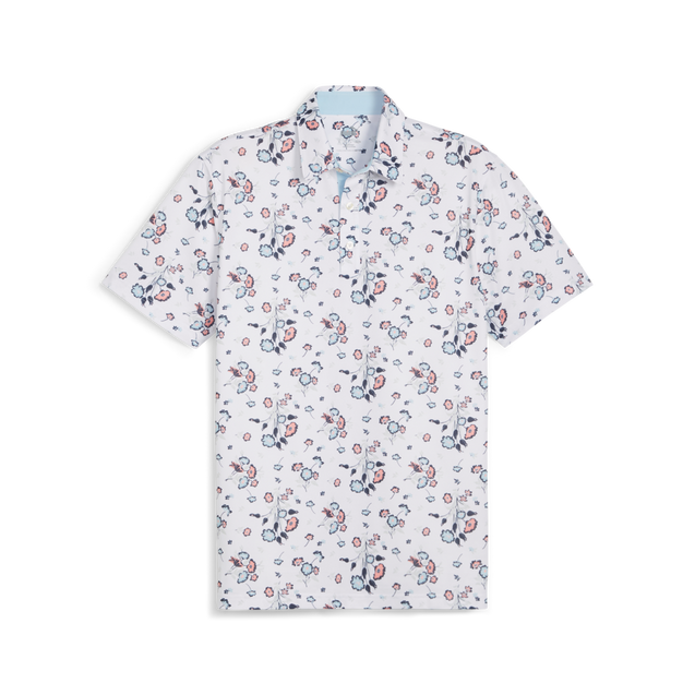 Men's Pique Heirloom Short Sleeve Polo PUMA