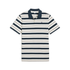 Men's Puma X Quiet Golf Sunday Stripe Short Sleeve Polo