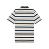 Men's Puma X Quiet Golf Sunday Stripe Short Sleeve Polo