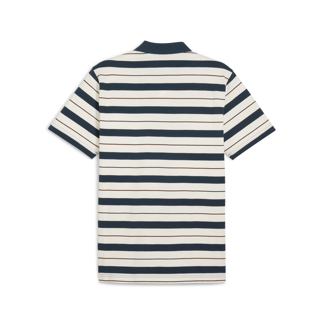 Men's Puma X Quiet Golf Sunday Stripe Short Sleeve Polo