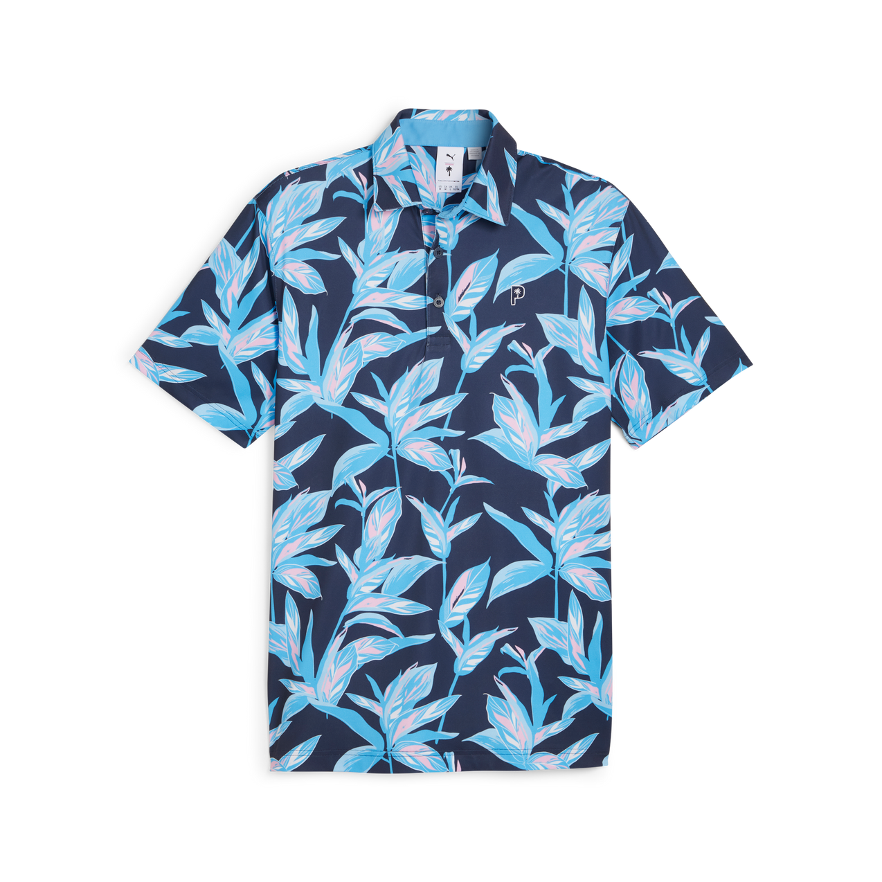 Men's PTC Floral Short Sleeve Polo