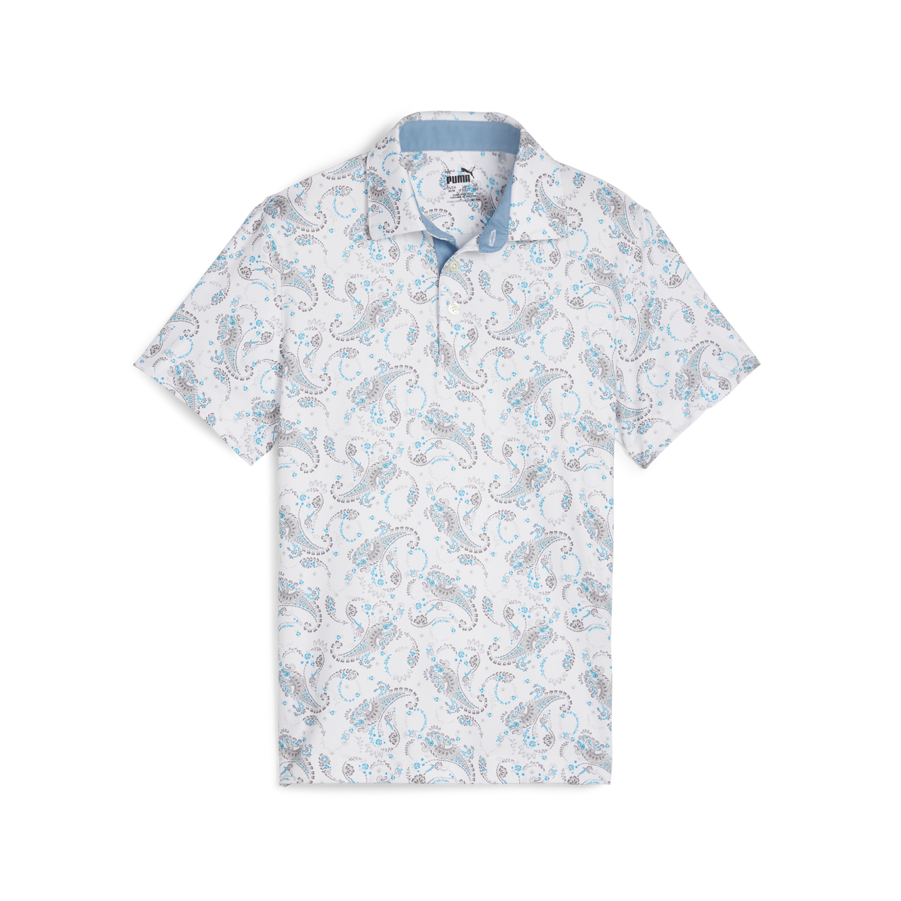 Boy's MATTR Paisley Short Sleeve Polo