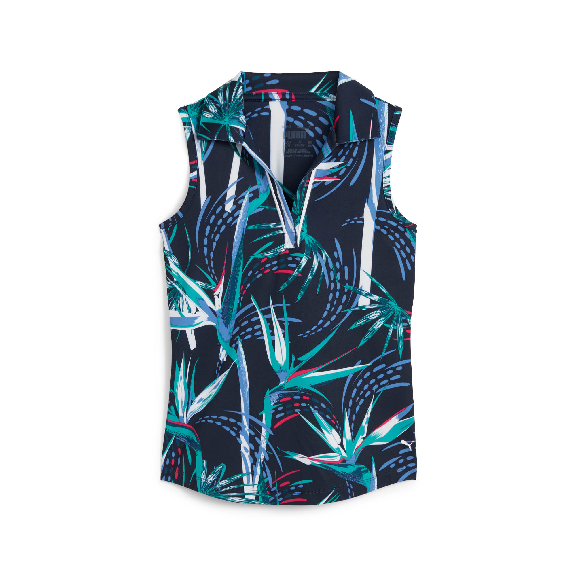 Girl's Paradise Sleeveless Polo