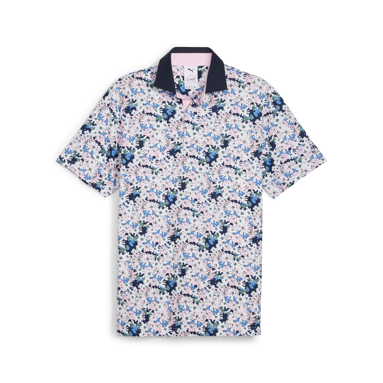 Men's AP Floral Short Sleeve Polo