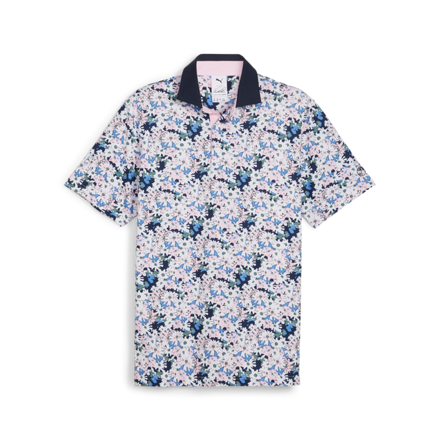 Men's AP Floral Short Sleeve Polo