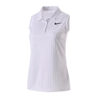 Women's Dri-Fit Victory Print Sleeveless Polo NIKE