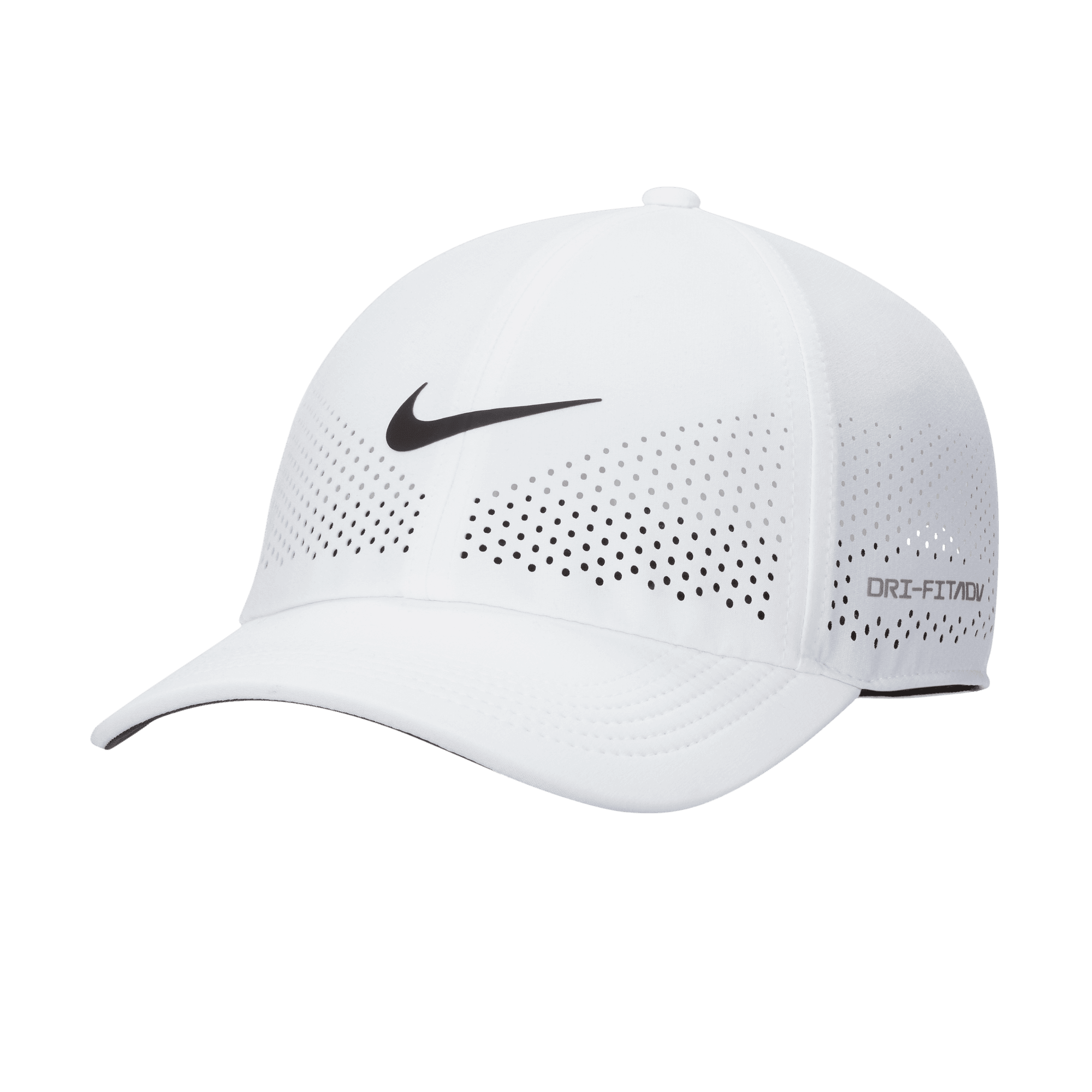 Nike | Women's Dri Fit Advantage Club Cap | in White, Medium/Large, Size M/l
