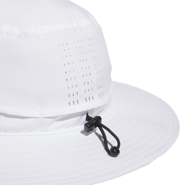 Adidas Crestable Wide-brim Golf Hat - White - Size S