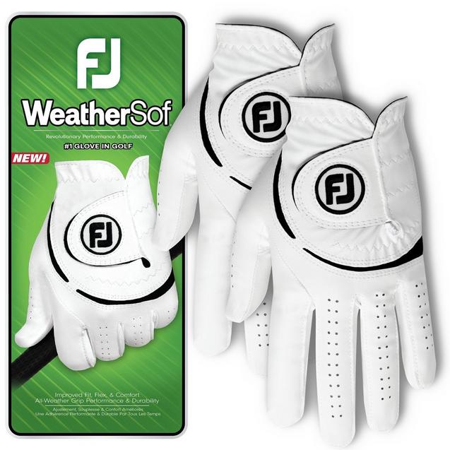 Men's WeatherSof Golf Gloves - 2 Pack