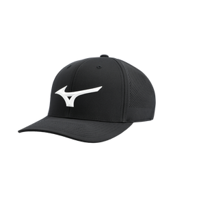 Double Wave Snapback - Black Mingo