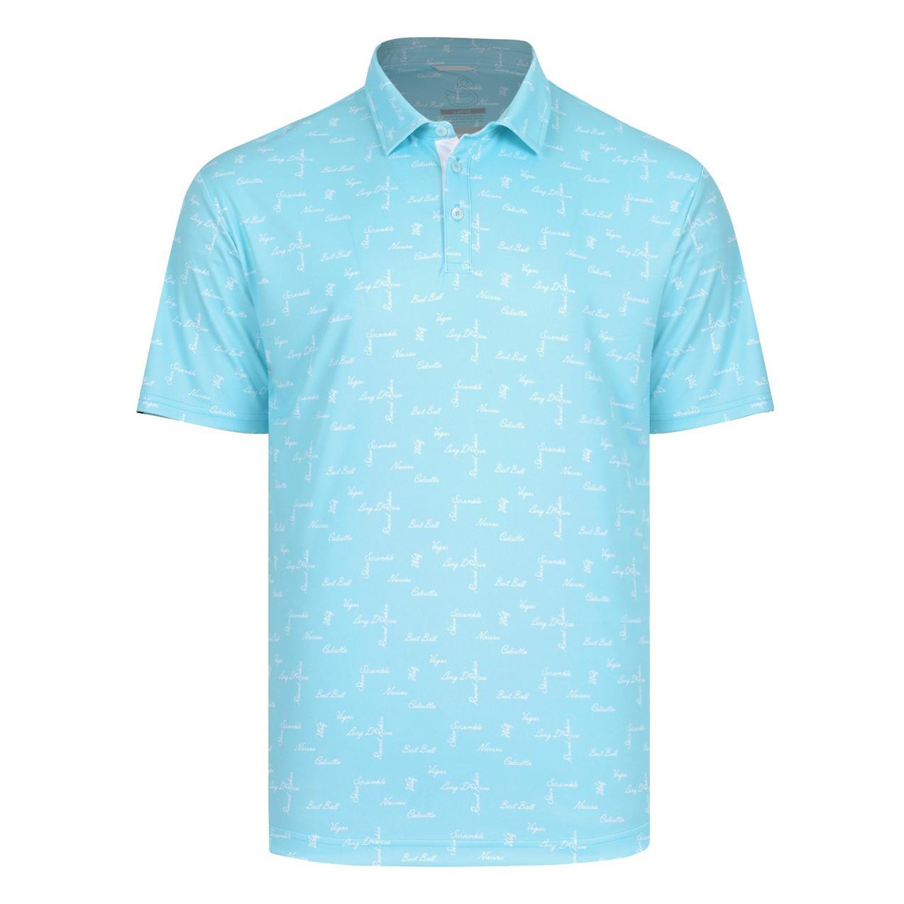 Men's Barber Short Sleeve Polo