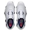 Prior Generation - Men's Tour Alpha 24 Spiked Golf Shoe - White/Blue/Yellow