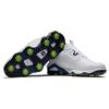 Prior Generation - Men's Tour Alpha 24 Spiked Golf Shoe - White/Blue/Yellow