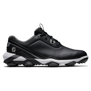 Prior Generation - Men's Tour Alpha 24 Spiked Golf Shoe - Black/White FOOTJOY