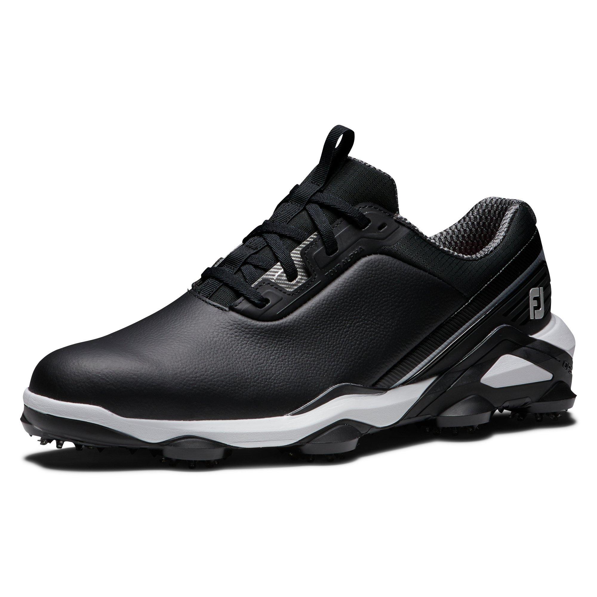 Prior Generation - Men's Tour Alpha 24 Spiked Golf Shoe Black/White