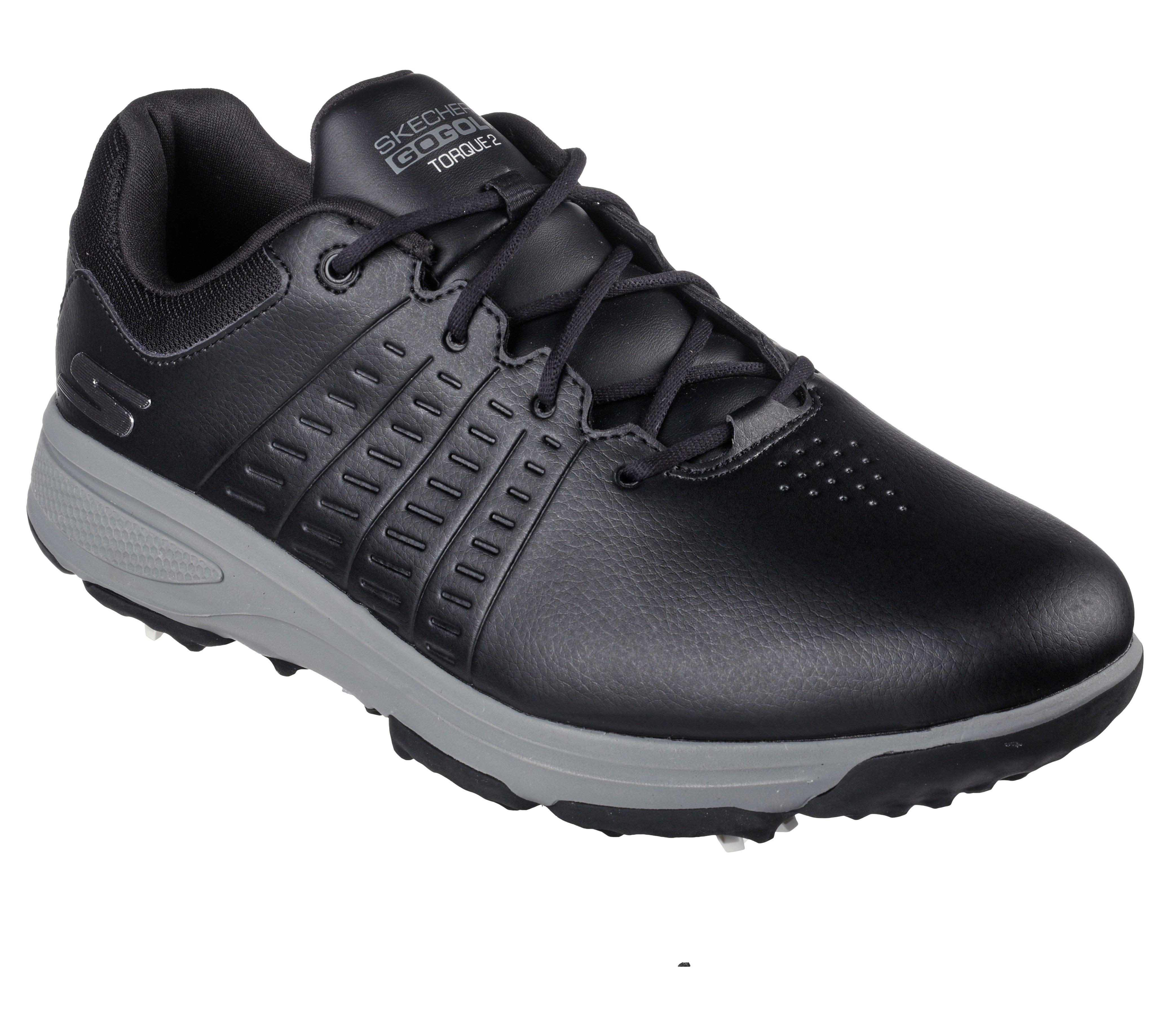 Men's Go Golf Torque 2 Spiked Shoe - Black