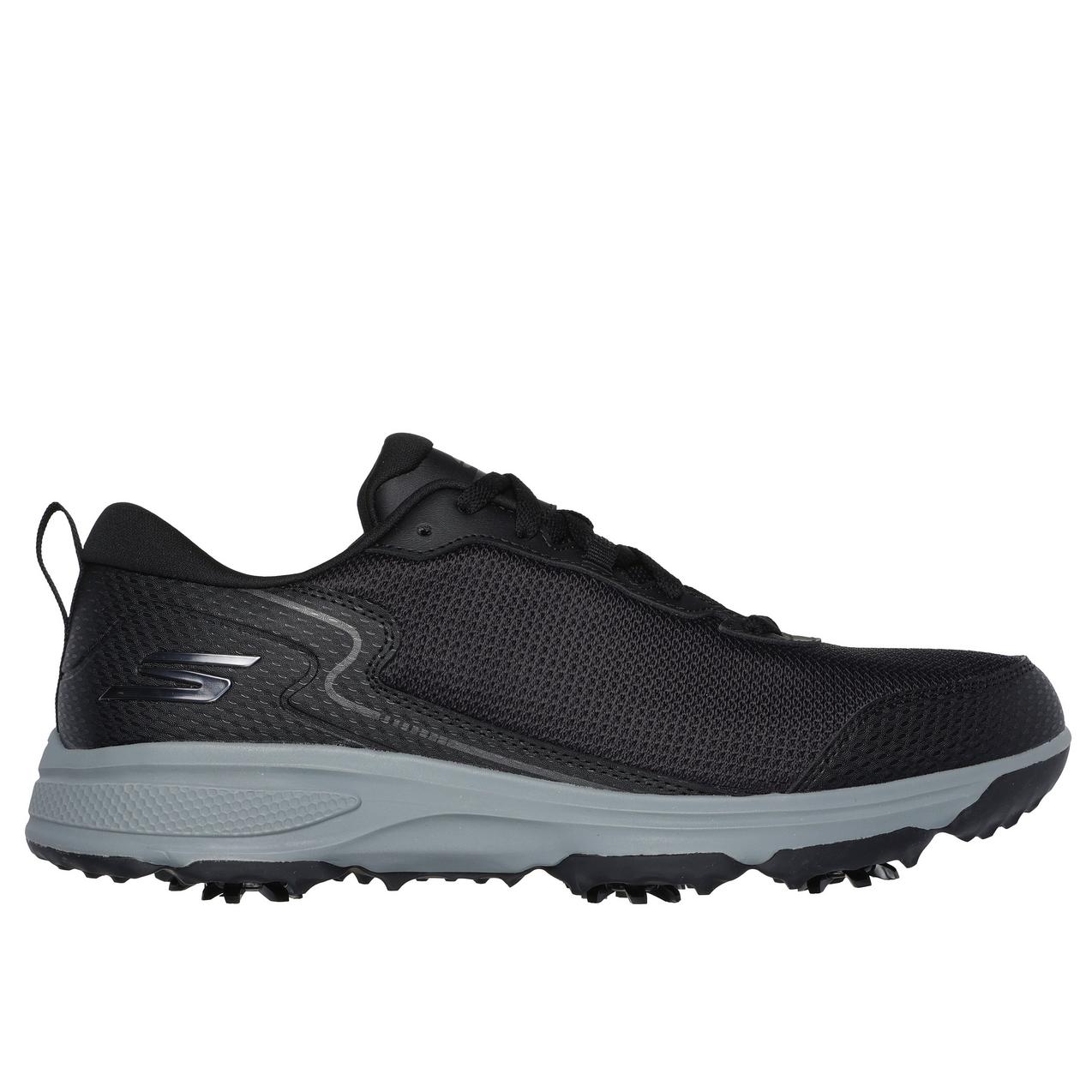 Men's Go Golf Torque Sport 2 Spiked Shoe - Black/Grey (Wide)