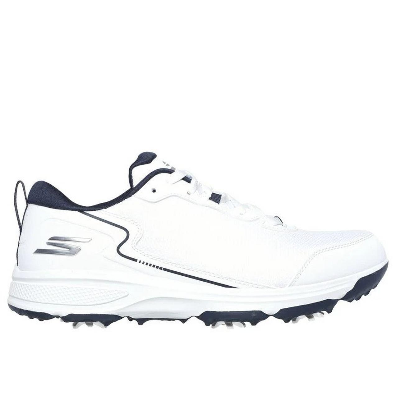 Men's Go Golf Torque 2 Spikeless Shoe - White/Navy (Wide)