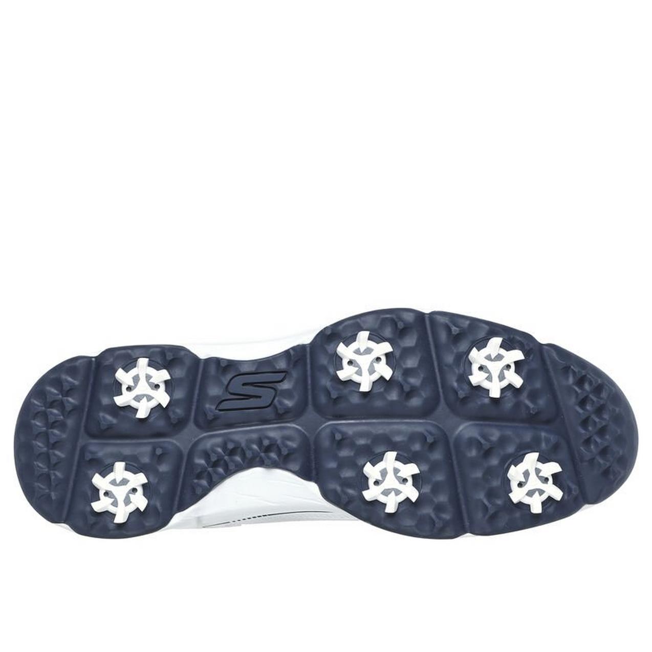 Men's Go Golf Torque 2 Spikeless Golf Shoe - White/Navy (Wide)