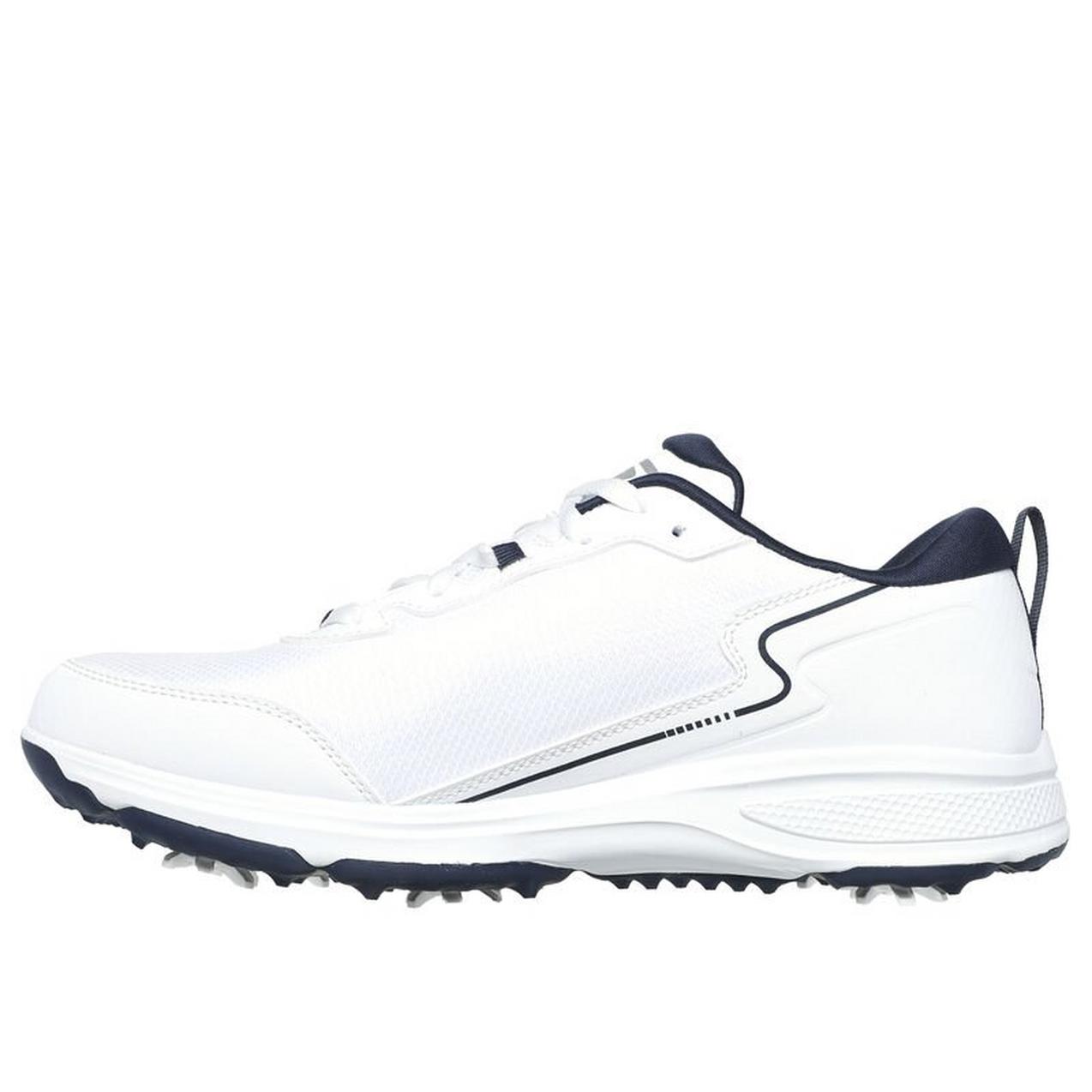 Men's Go Golf Torque 2 Spikeless Golf Shoe - White/Navy (Wide)