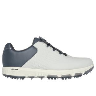 Chaussure Go Golf Pro 6 SL Twist sans crampons pour hommes - Blanc et gris